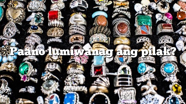 Paano lumiwanag ang pilak?