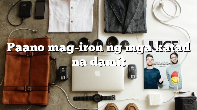 Paano mag-iron ng mga katad na damit