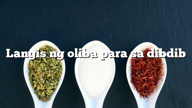 Langis ng oliba para sa dibdib