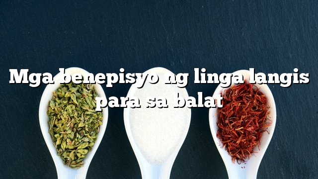 Mga benepisyo ng linga langis para sa balat