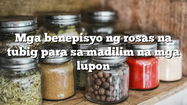 Mga benepisyo ng rosas na tubig para sa madilim na mga lupon